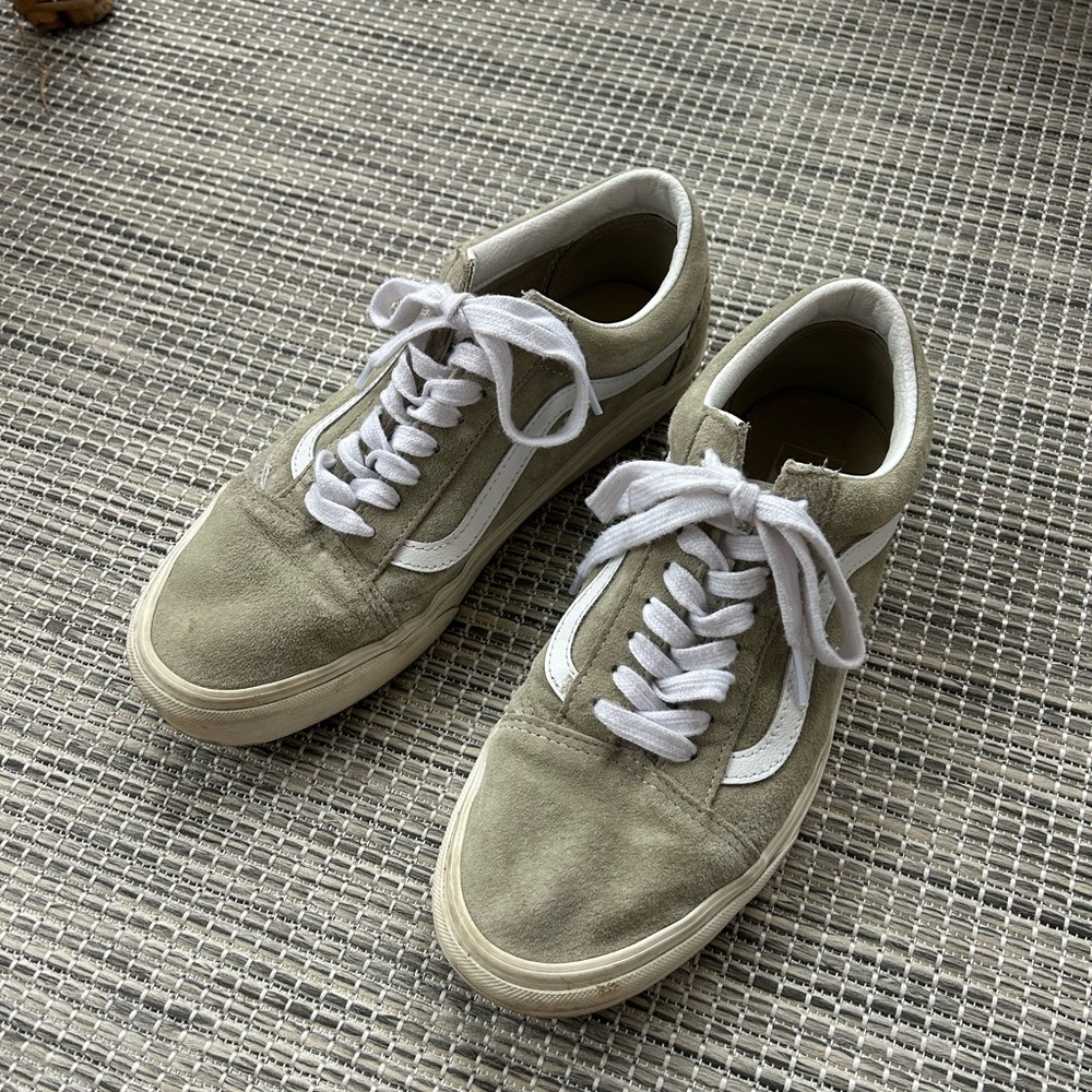Desert Green Old Skool Vans